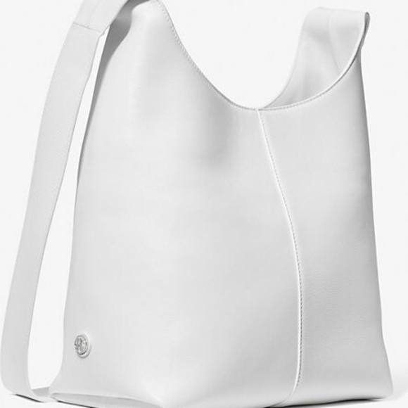 NWT Michael Kors Collection Woman's Crossbody Bag Mini Leather Hobo - Picture 13 of 13